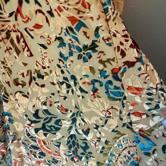 Free people velvet burnout mini dress - Picture 4 of 5